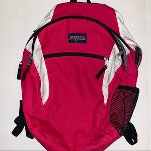 Hot Pink Jansport Backpack